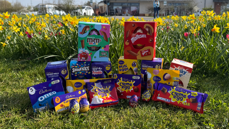 Various easter eggs marked for reduction.